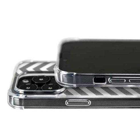 Silver Chevron iPhone 16 Pro MagSafe Case